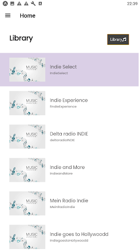 Indie Radio Fm Music Screen 2