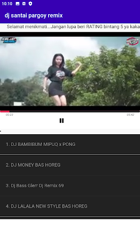 dj santai pargoy remix Screen 3