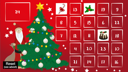 Android application Advent Calendar screenshort