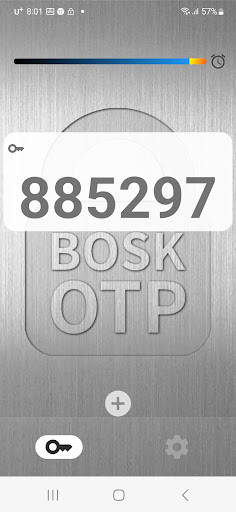 Android application BoskOTP screenshort