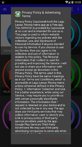 Android application Lagu Lawas Rhoma Irama screenshort