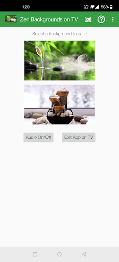 Relaxing Zen Backgrounds on TV Screen 3