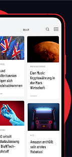 Bundle News - Nachrichten App. Screenshot