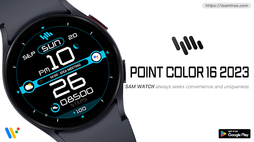 Android application SamWatch PointColor 16 2023 screenshort