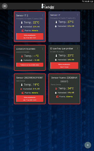Android application RackOn2 screenshort