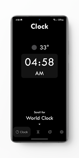 Clock - Modern pro Screen 2