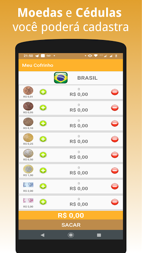 Piggy Bank Coins and Banknotes Screen 3