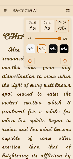 Sense and Sensibility - Book Screen 3