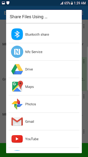 Screenshot of Bluetooth App Sender APK Share