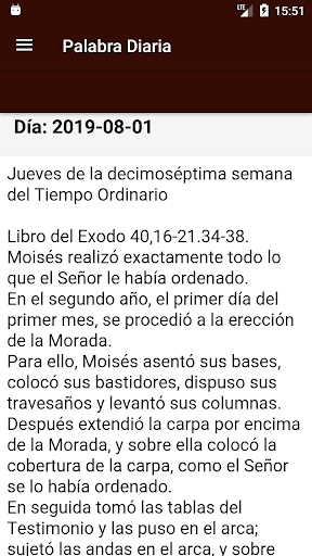 Evangelio del día Screen 3