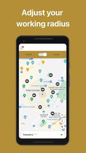 Android application ODS Worldwide Driver screenshort