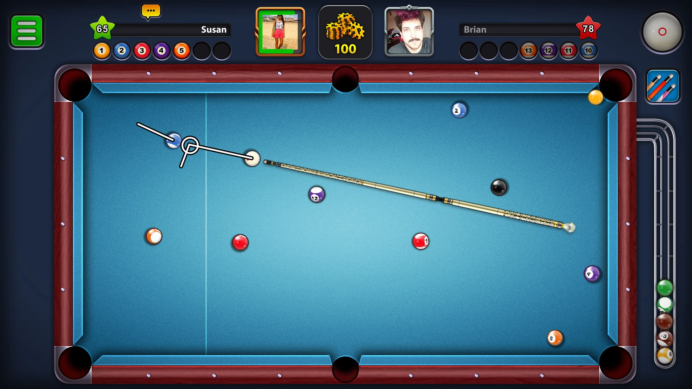 Cheat 8 Ball Pool v5.14 3 Mod Apk