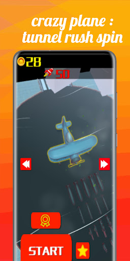 Crazy Plane: Tunnel Run Spin Screen 2
