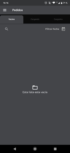 Android application FEPSA Carga screenshort
