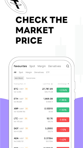 DigiFinex- Crypto Exchange Screen 3