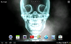 screenshot of Skulls Live Wallpaper