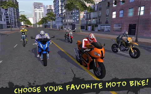 Furious City Motorcycle Racing