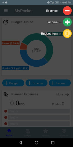 MyPocket Screen 2