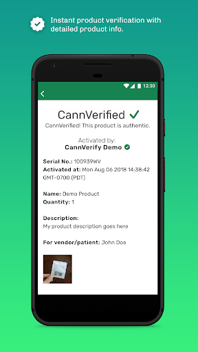 CannVerify Screen 3