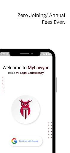 Android application MyLawyar: Top Legal Network screenshort