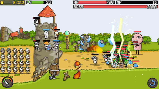Grow Castle - Tower Defense Capture d'écran