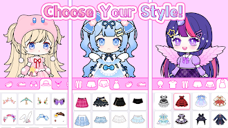 Game screenshot Vlinder Doll: fashion stargirl apk download