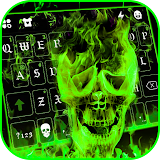 Hellfire Skull keyboard Uniqueness Theme icon