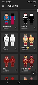 HD Skins Editor for Minecraft PE(128x128) - Free download and software  reviews - CNET Download
