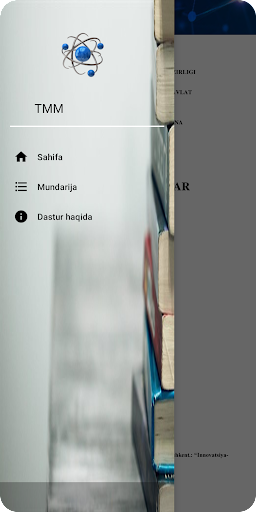 Android application Tutash muhitlar mexanikasi screenshort