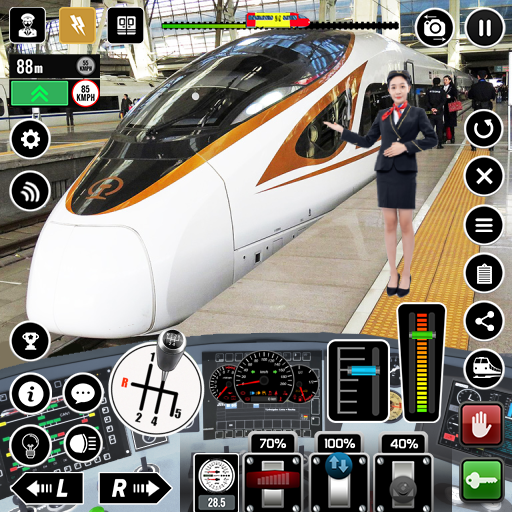 Race Train Driver- Train Games – Apps no Google Play
