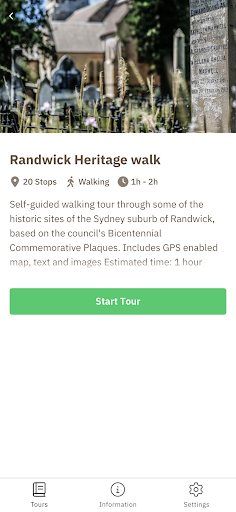 Dictionary of Sydney walks Screen 2