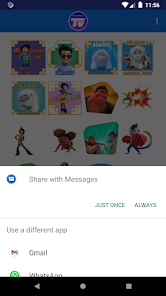 Captura 12 DreamWorks TV Sticker Pack android
