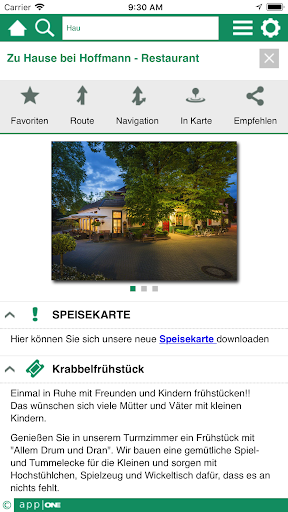 Hamminkeln app|ONE Screen 2