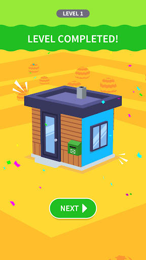 Relaxing House Painting Game Screen 2