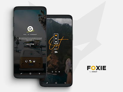 Foxie for KWGT Captura de tela