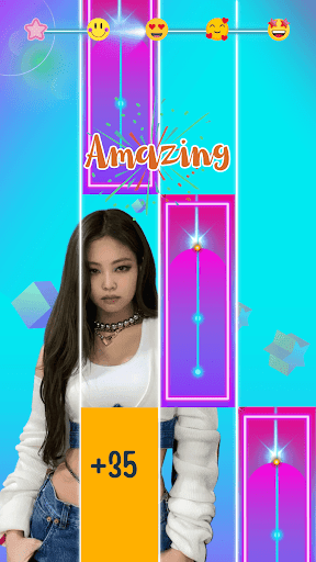 Jennie - You and Me Piano Game Screen 2
