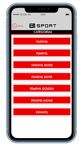 Android application Ocho Uno Sport screenshort