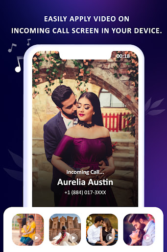Video Ringtone Incoming Call Screen 2