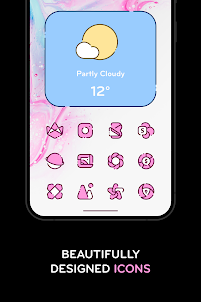 TOONISH Material You icons