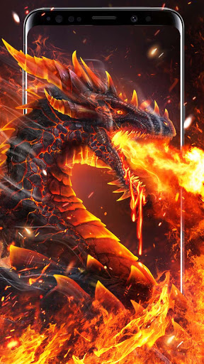 Fire Dragon Live Wallpaper