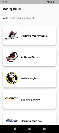 Android application Metal Ligaen screenshort