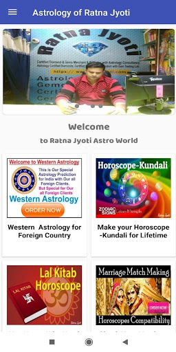 Astrology of Ratna Jyoti Screen 2
