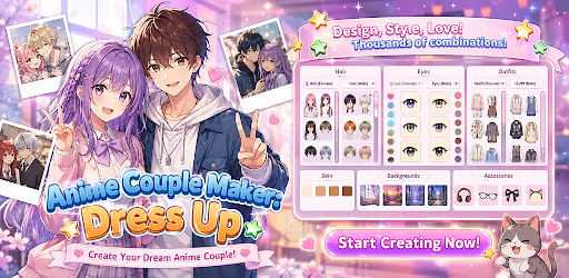 Anime Couple Maker: Dress Up