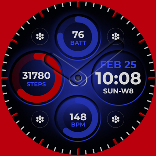 Vibrant Fit Watch Face Download on Windows