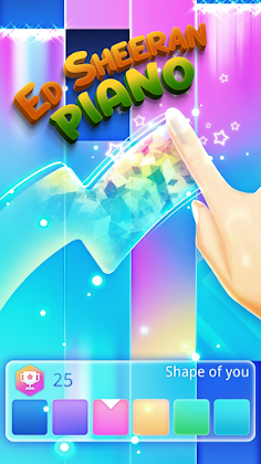Ed Sheeran  Piano Tiles - Screenshot 2