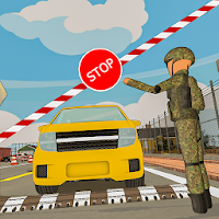 Border Patrol Security- Stickman Police Simulator