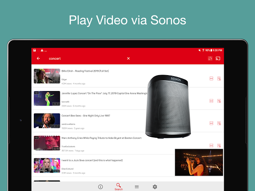 SonosTube - Player for Sonos