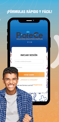 Android application ProfeCe screenshort