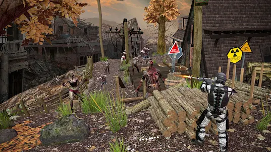 Zombie Defense Killing Game