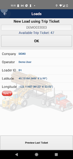 Connected Forest™ - LoaderWiz Screen 3